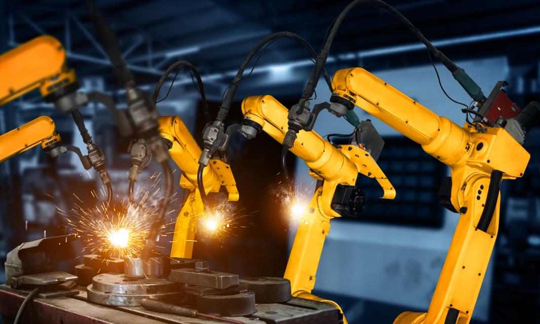 AGV handling robot developed by Search Intelligence