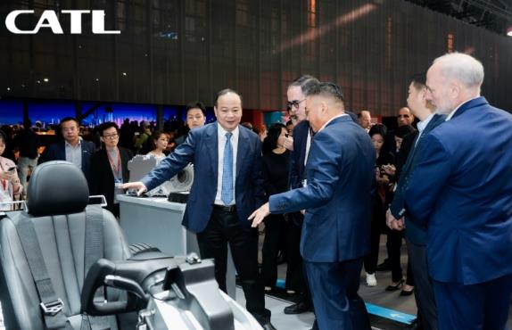 The rock chassis of Ningde Times debuted at IAA, introducing a new paradigm of efficient and safe vehicle manufacturing to the world