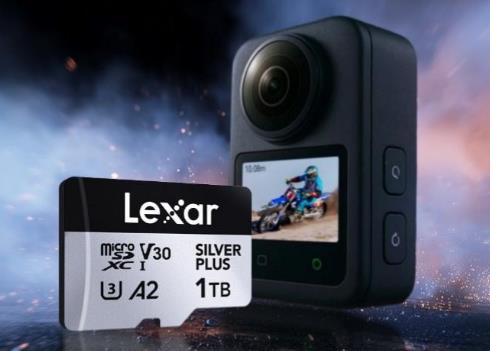 Storage worry-free creation: Lexa SILVER PLUS was recognized by DJI Osmo 360 "Storage Official"
