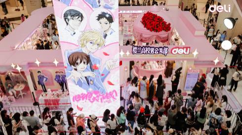 Deli × "Sakuran High School" flash mob set the country ablaze, and the three-city collaboration awakens youthful memories